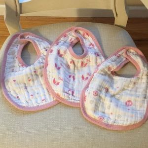 3 for $10 cotton bib set